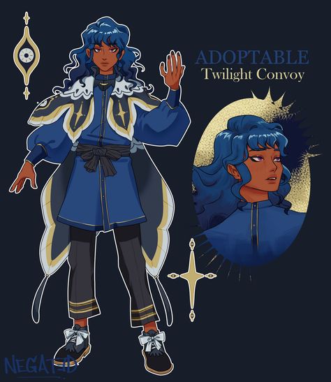 [ SALE ] ✦ Blue Human Wizard/Cleric ✦ Adoptable on Toyhouse Twilight Cleric Male, Twilight Domain Cleric, Trickery Domain Cleric, Cleric Life Domain, Order Domain Cleric, Cleric Trickery Domain, Twilight Cleric, Character Creation, Wizard