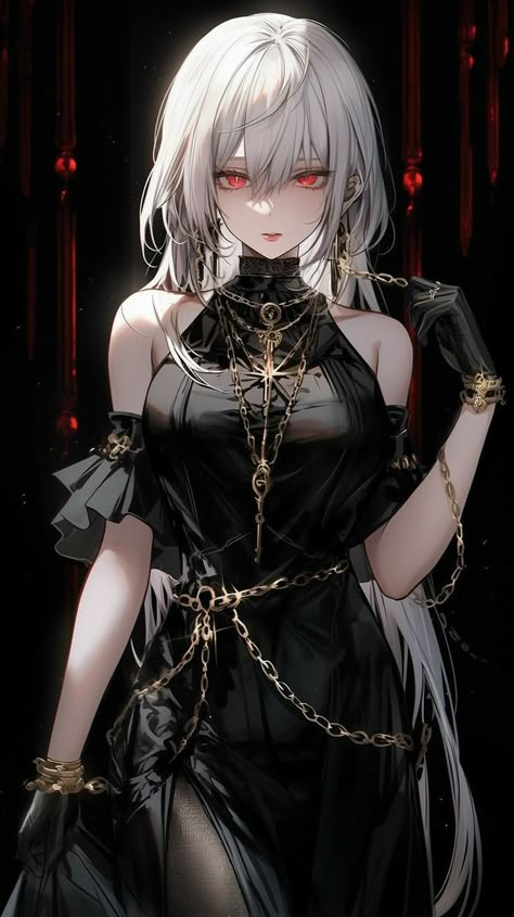 Anime Gothic, Persona Anime, Anime Show, Queen Anime, Anime Black Hair, Vampire Girls, Japon Illustration, 다크 판타지, Gothic Anime