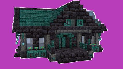 Nether House Minecraft, Nether House, Nether Base, Minecraft Castle Blueprints, Aesthetic Minecraft Builds, Minecraft Kingdom, Minecraft Statues, Minecraft House Plans, Minecraft Farm