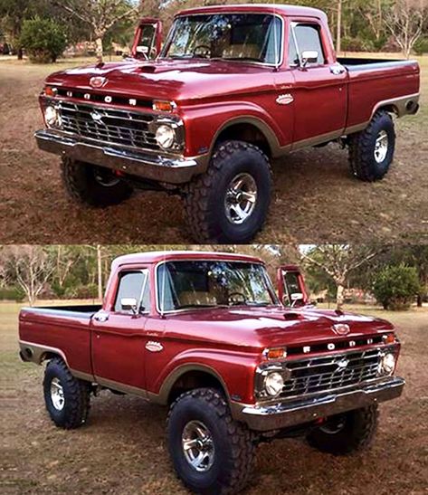 Big Ford Trucks, Nice Trucks, Ford Ranger Truck, Truck Storage, Lifted Ford, Custom Pickup Trucks, Old Ford Trucks, Classic Ford Trucks, Old Pickup Trucks