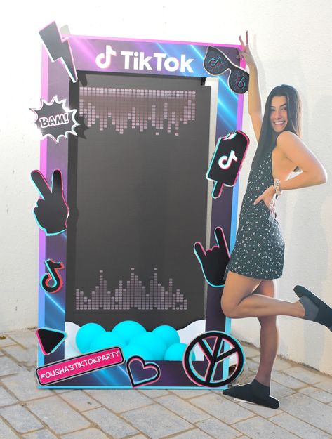 Stage | TikTok Party Tiktok User Name Ideas, Tiktok Slideshow Pictures, Slideshow Pictures, Ariana Grande Birthday, Tiktok Party, Tiktok Slideshow, Tiktok App, Frozen Party Decorations, Create Happiness