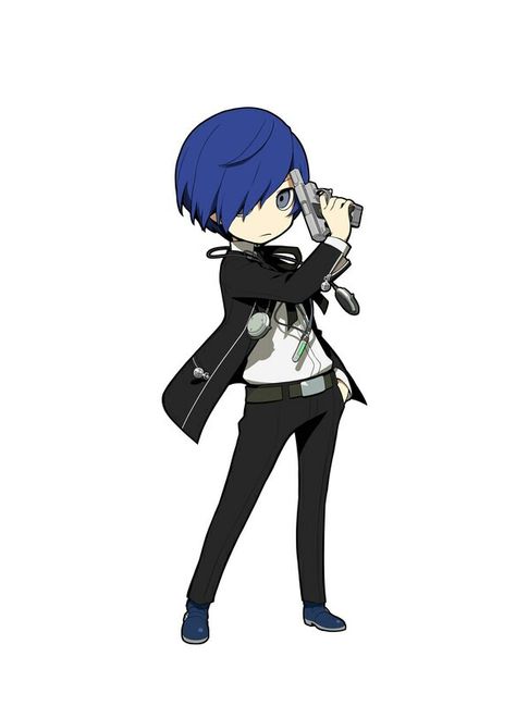 Persona Q2 - Makoto Yuki Yuki Makoto, Persona Q2, Persona 3 Aigis, Minato Arisato, Makoto Yuki, Persona Q, Watch Drawing, Persona 5 Anime, Shin Megami Tensei Persona