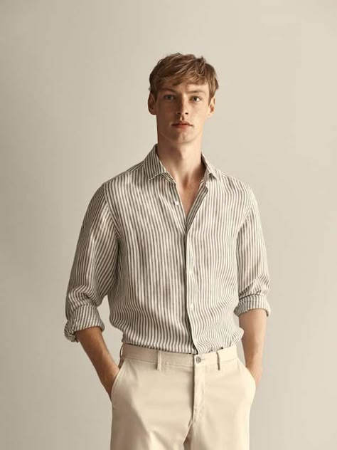 Office Old Money, Minimalist Moda, Sophisticated Office, Shirt Outfit Men, Minimalist Fashion Men, Old Money Fashion, Money Fashion, Classy Outfits Men, White Shirt Men