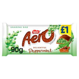 Buy Aero Peppermint Mint Chocolate Sharing Bar 90g PMP £1 online at Iceland. Free next day delivery on orders over £35. Aero Mint Chocolate, Aero Chocolate Bar, Aero Chocolate, Iceland Food, Chocolate Shells, After School Snacks, School Snacks, Powdered Milk, New Flavour