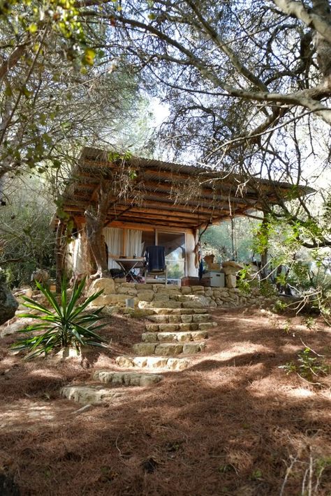 Andalucia, Costa de la Luz, Spain Jungle Bungalow, Architecture Renovation, Tiny Cabins, Cob House, Little Cabin, Tiny Cabin, Earthship, Small Cabin, Tiny House Cabin