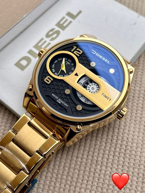 Diesel Double time Gents watch Metal belt Premium quality Best price 1250/- free shipp⁰sd90 Gents Watch, Watches Rolex, Gents Watches, Expensive Watches, Metal Belt, Curvy Girl Outfits, Men's Watch, Luxury Watch, Chukka Boots