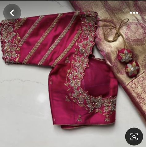 Pink Blouse Computer Work Designs, Latest Maggam Work Blouses 2024, Pink Saree Blouse Designs, Heavy Work Blouse Designs, Latest Maggam Work Blouses, Pink Blouse Designs, Maggam Blouse, Latest Bridal Blouse Designs, Latest Blouse Designs Pattern