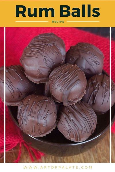 These delicious Brownie truffles | Rum Balls are chewy on the inside with a chocolate coating on the outside. The best part is the flavor of rum in brownies. If you don’t want alcohol, use fruit juice. | www.artofpalate.com Leftover Brownies, Rum Fudge, Rum Ball, Rum Truffles, Truffle Recipe Easy, Dessert Charcuterie, Christmas Candy Easy, Cake Ball Recipes, Brownie Truffles