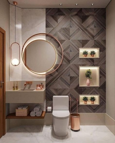 200 brilliant megical bathroom ideas // golden jakozies and senetries //#decorlife #bathroom Smart Mirror Bathroom, Toilet Design Modern, Luxury Modern Bathroom, Black Bathroom Mirror, Toilette Design, Modern Bathroom Mirrors, Washroom Decor, Bathroom Dimensions, Bathroom Retreat