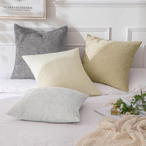 Beige couch pillow ideas