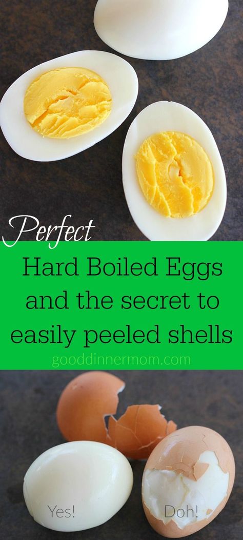 Perfect Hard Boiled Eggs and THE Secret to Easily Peeled Shells – Good Dinner Mom Flexitarian Recipes, Peeling Hard Boiled Eggs, Making Hard Boiled Eggs, Perfect Hard Boiled Eggs, Egg Diet Plan, Boiled Egg Diet, Carb Foods, Soft Boiled Eggs, Egg Diet