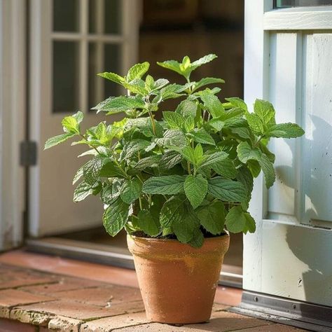 Position a peppermint plant in your entryway & notice the unbelievable results Easy Recipes For Family, Peppermint Plant, Homemade Twix Bars, Peppermint Plants, Twix Bar, Dinner Night, Natural Pest Control, Improve Indoor Air Quality, Salad In A Jar