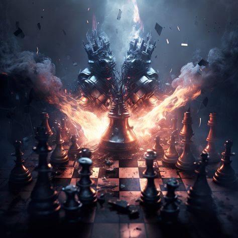 Chess Game Aesthetic, Medieval Chess, Chess Art, Hidden Doors, Game Aesthetic, Chess Boards, Teacher Board, Teacher Boards, Sports Graphic Design