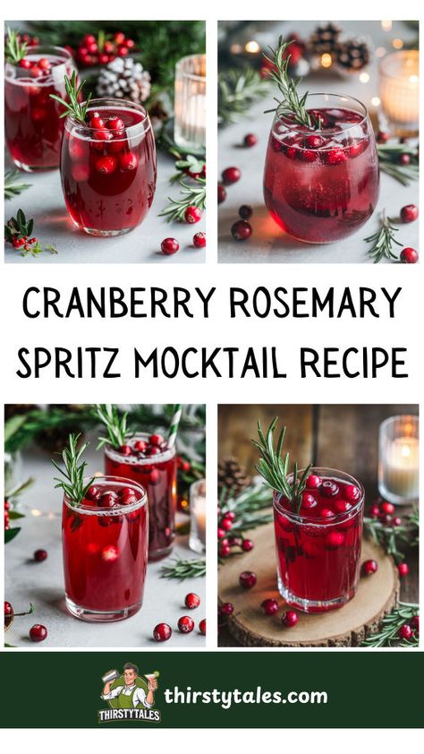 "Discover the refreshing Cranberry Rosemary Spritz Mocktail Recipe, perfect for fall gatherings! This non-alcoholic delight combines tart cranberries and aromatic rosemary for a festive twist. Pair it with our Pumpkin Spice Frappe Mocktail for the ultimate autumn experience. Enjoy creamy Pumpkin Spice Frappe, Iced Pumpkin Spice Mocktail, and more with our easy Pumpkin Spice Frappe Recipe!" Pumpkin Spice Frappe, Spritz Mocktail, Cranberry Mocktail, Frappe Recipe, Spritz Recipe, Alcohol Free Drinks, Drink Recipes Nonalcoholic, Fall Gathering, Mocktail Recipe