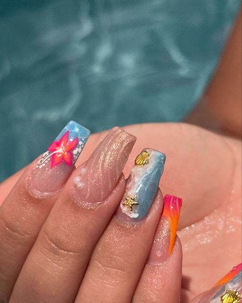 How did I do these I don’t know - - - #nails #nailinspo #summer #summernails #nailart #freestyle #freestylenails #summervibes #detroit #detroitnailtech Nail Tech, I Don T Know, Don T Know, Summer Nails, Nail Inspo, Summer Vibes, Nail Art, Nails, Quick Saves