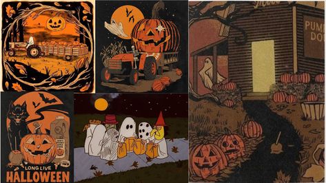 Halloween Wallpaper Horizontal, Computer Background, Laptop Backgrounds, Cute Laptop Wallpaper, Computer Backgrounds, Halloween Aesthetic, Facebook Covers, Tyler The Creator, Halloween Wallpaper