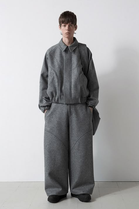 Men Winter Fashion Outfits Street Styles, Normcore Fashion, About Blank, Fall Winter Collection, Winter 2023, Japanese Design, Grey Fashion, Fitness Inspo, Design Inspo