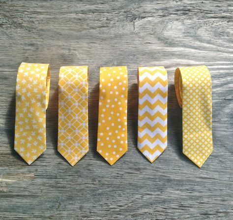 Men's Yellow Tie  Yellow Wedding  Yellow Groomsmen by littlevys, $26.00 Yellow Groomsmen, Harley Wedding, Wedding Redo, Yellow Wedding Inspiration, Yellow Wedding Theme, Yellow Bow Tie, Groomsmen Ties, Yellow Theme, Yellow Tie