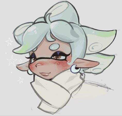 birdbl00d on twt Splatoon Nautilus, Birdbl00d Splatoon, Marie Splatoon Fan Art, Splatoon Fan Art, Marie Splatoon, Splatoon Art, Sketchbook Art Inspiration, Splatoon, Pretty Art