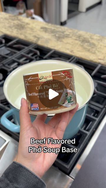 Quoc Viet Foods 🥢 on Instagram: "Simplified Beef Pho Recipe using 4 ingredients for the broth🍜 featuring our Beef “Pho” Flavored Soup Base! Pssst… our Lunar New Year sale is ON🧧✨ For a limited time, take 15% off all Soup Bases at quocvietfoods.com! No code needed. #beefpho #phonoodles #phorecipe #phonoodlesoup #vietnamesepho #beefpho #phoga #phobo #phởgà #phởbò #phosoup #phosoup🍜 #phosoupbase #soupbase" Leftover Pho Noodles, Beef Pho Recipe Easy, Easy Pho, Beef Pho Recipe, Soup Base Recipe, Pho Soup Recipe, Pho Noodle Soup, Vietnamese Foods, Pho Broth