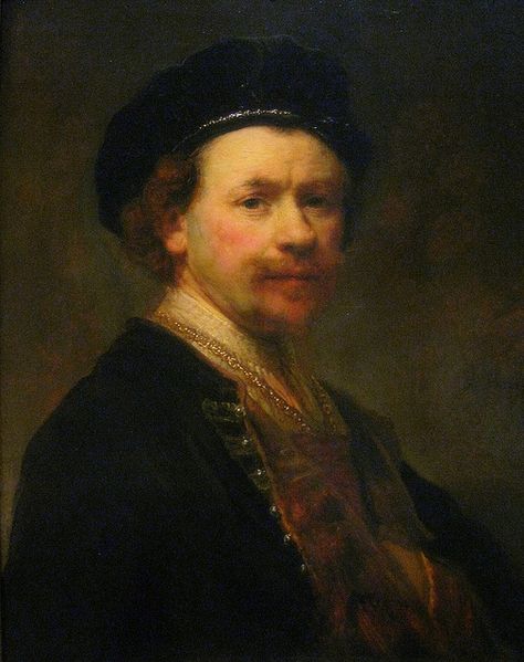 Rembrandt - Self Portrait, (1636-38) Rembrandt Self Portrait, Rembrandt Portrait, Rembrandt Paintings, Paul Klee Art, Art Baroque, Jan Van Eyck, Rembrandt Van Rijn, Artwork Gallery, Baroque Art