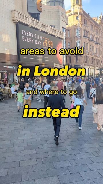 Love and London on Instagram: "AREAS TO AVOID IN LONDON Part 1: LEICESTER SQUARE the ACTUAL bane of our existence. @jessdante is very clear that she is NOT a fan so here’s where you should go instead. For more tips for your trip to London from an actual Londoner who will not bullshit you, follow @loveandlondon #thingstodoinlondon #londonareaguides #london #explorelondon #londontravel #londontrip #londontourist" London Tourist, Trip To London, London Areas, Tv Sound, Leicester Square, Things To Do In London, London Travel, Leicester, A Fan