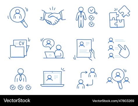 Entrepreneur Drawing, Manifestation Images, Business Card Icons, Team Icon, Art Help, Hand Drawn Icons, Doodle Icon, Business Jobs, Small Drawings