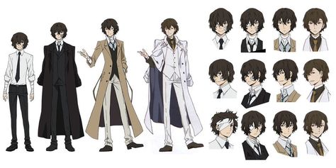 Dazai Osamu Reference Sheet, Bsd Reference Sheet, Dazai Character Sheet, Dazai Ahh, Chuuya 15, قلعة هاول المتحركة, Nakahara Chuuya, Character Sheets, Osamu Dazai