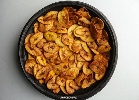 #plantains #plantainchips #chips Plantain Chips Flyer Design, Chips Background, Plantain Chips Aesthetic, Plantain Chips Packaging, Plantain Chips Recipe, Baked Plantain Chips, West African Food, Plantain Chips, Nigerian Food