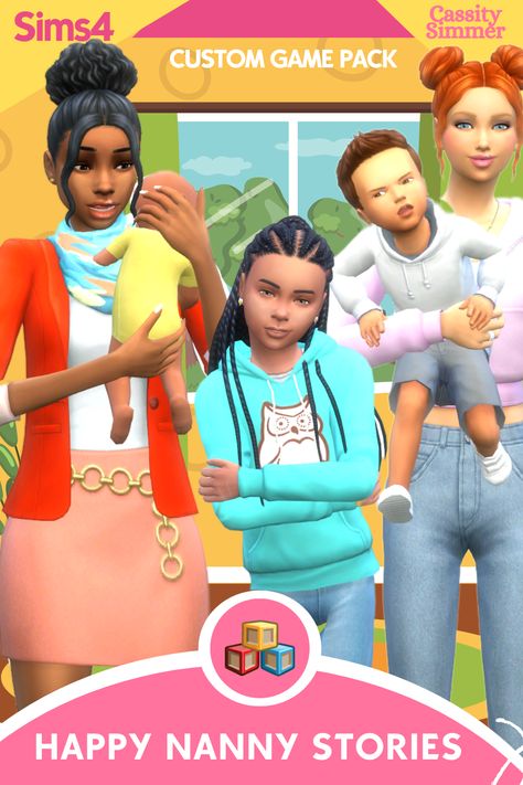 Happy Nanny Active Career Mod Growing Together Sims 4, Babysitting Jobs, Growing Together, Sims 4 Expansions, Potty Training, Social Events, Find A Job, Having A Baby, Nanny