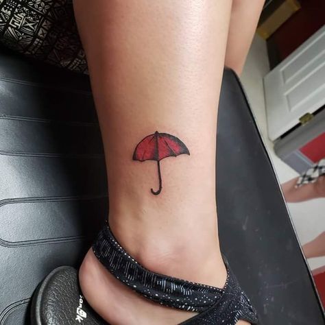 Mayday Parade Tattoo Ideas, Mayday Parade Tattoo, Umbrella Tattoo, Watercolour Tattoos, Army Tattoos, Cute Tats, Emo Aesthetic, Mayday Parade, Umbrella Art