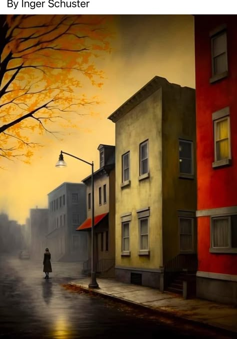 Edward Hopper Paintings, Hopper Art, Picture Cloud, Moody Art, Great Works Of Art, Silhouette Painting, Edward Hopper, Landscape Art Painting, Cityscape Art