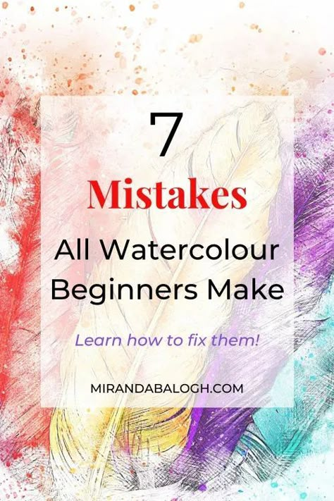 Best Watercolor Tutorials, Water Colouring For Beginners, Water Colour Practice, Simple Watercolor For Beginners, Watercolour Pictures To Paint, Paint Ideas Watercolor, Water Colour Artists, Watercolour Tips For Beginners, Simple Watercolour Tutorial