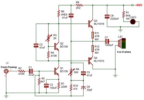 Amp Settings, Diy Guitar Pedal, Schematic Diagram, Chord Progressions, Diy Guitar, Guitar Amplifier, Electronics Projects Diy, Audio Amplifier, Electronics Circuit