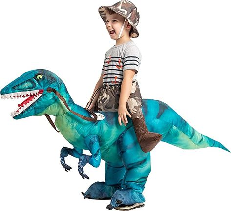 Funny Dinosaur Costume, Halloween Costumes Boys, Inflatable T Rex Costume, Toddler Dinosaur Costume, Adult Dinosaur Costume, Costume Dinosaure, Dinosaur Suit, Dinosaur Costumes, Kids Dinosaur Costume