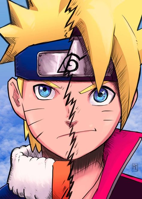 Boruto Drawing, Naruto Drawings Easy, Naruto Painting, Naruto Sketch Drawing, Karuizawa, Naruto Sketch, Best Anime Drawings, Naruto Drawings, Naruto Uzumaki Art