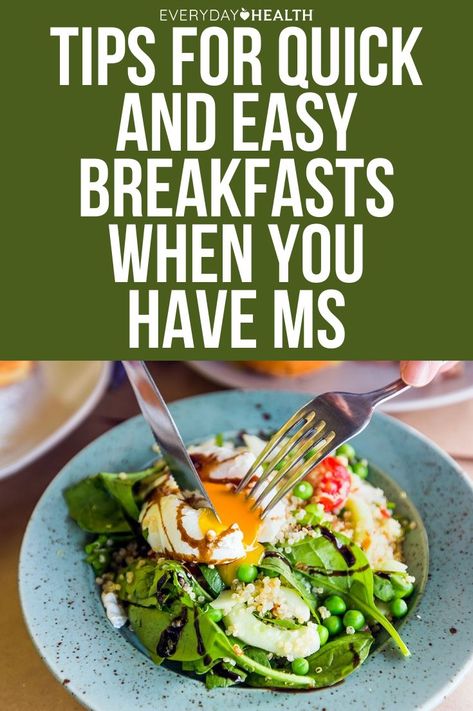 Ms Diet Recipes, Multiple Sclerosis Diet, Quick And Easy Breakfast Ideas, Ms Exercises, Ms Recipes, Ms Diet, Autoimmune Recipes, Easy Breakfasts, Easy Breakfast Ideas