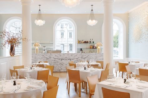 Dana Cowin’s Favorite Restaurants For Design – SURFACE Spring Restaurant, Somerset House, Romantic Restaurant, Wallpaper Magazine, London Restaurants, Hospitality Design, Covent Garden, Restaurant Interior, Commercial Interiors