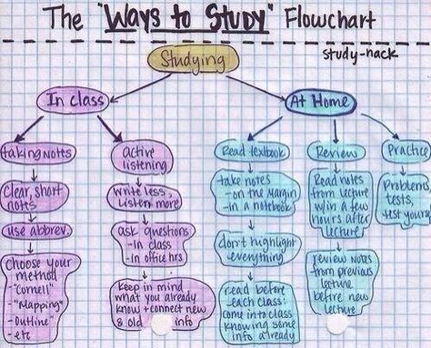 Study plan flow chart Schul Survival Kits, Ways To Study, Studie Hacks, Freetime Activities, High School Hacks, Study Techniques, School Survival, School Related, College Study