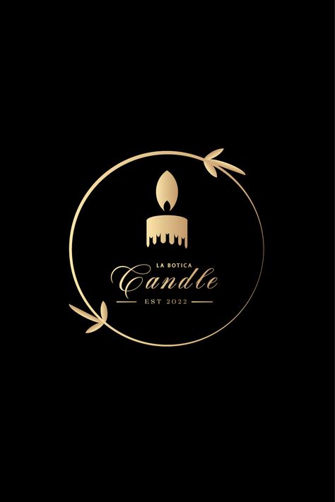 Elegant Candle Logo Design Candle Logo Design Inspiration, Candles Logo Design, Candle Graphic, Ig Icons Highlights Aesthetic, Candle Logo Design, Me Logo, African Hair Wrap, Candles Ideas, Candle Logo