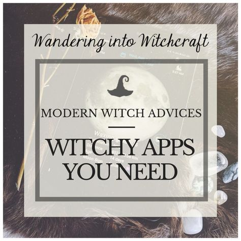 Best Apps For Witches, Apps For Witches, Witchy Apps, Witchcraft Resources, Witch Apps, Golden Thread Tarot, Hoodoo Spells, Witchy Tips, Witch Rituals