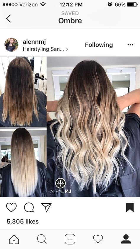 Boliage Hair, Balayage Long Hair, Summer Blonde Hair, Ombre Hair Blonde, Brunette Hair With Highlights, Dark Roots Blonde Hair, Long Hair Color, Brown Hair Balayage, Man Model