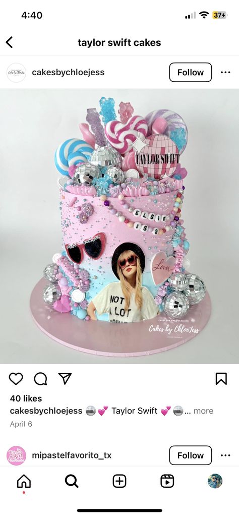 Simple Taylor Swift Cake, Taylor Swift Birthday Cake Lover, Lover Themed Cake Taylor Swift, Taylor Swift Birthday Party Cake, Taylor Swift Inspired Birthday Cake, Taylor Swift Cakes Ideas, 13 Birthday Cake Taylor Swift, Taylor Swift Bday Cake 15, Taylor Swift Bday Cake Lover