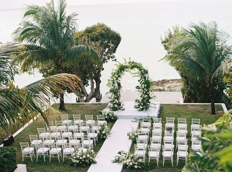 Malliouhana, Anguilla — Kaleb Norman James Anguilla Wedding, Wedding Reception Layout, Reception Layout, Tropical Glam, Jamaica Wedding, Wedding Beach Ceremony, Beach Ceremony, Modern Tropical, Island Weddings