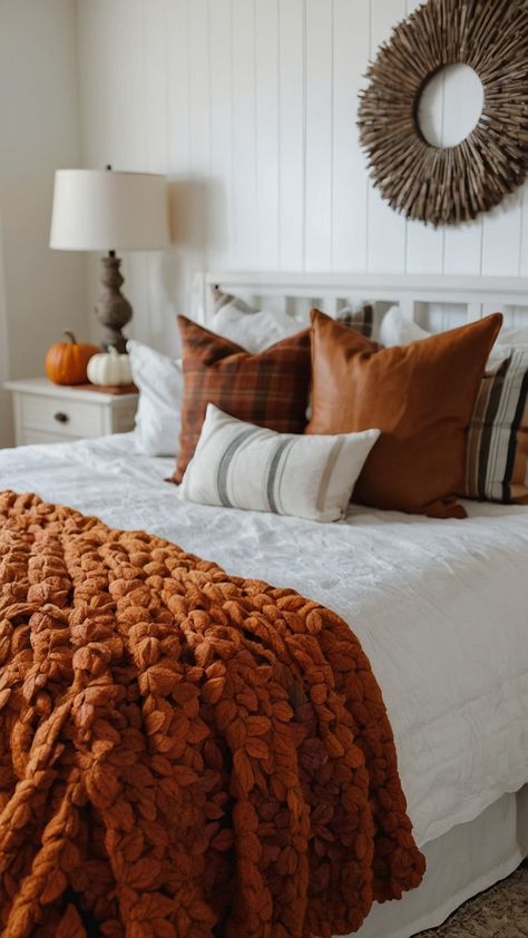 Elevate your space this season with our top fall decor ideas for the home Discover a plethora of DIY farmhouse and simple outdoor inspirations for 2024 Dive into cheap and cozy decorating tips for an easy and rustic touch Bring autumn warmth to your kitchen bedroom mantle and more with Dollar Store finds Bedroom Mantle, Dollar Store Finds, Cozy Up Your Home, Pottery Barn Bedding, Fall Decor Ideas, Autumn Decorating, Fall Bedroom, Outdoor Inspirations, Fabulous Fall