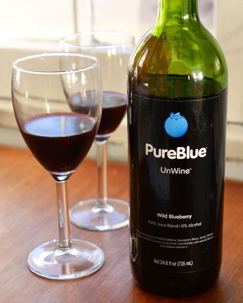 This looks delicious..but probably $$$$$$$ PureBlue Unwine with Wild Blueberry: A Non-Alcoholic Wine Substitute. Non Alcoholic Wines, Collins Cocktail, Sangria Wine, Non Alcoholic Wine, Wine Varietals, Spanish Wine, Lunch Appetizers, Wild Blueberries, Wine Glass Holder