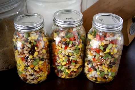 Cowboy Caviar-2 Party Food Ideas For Adults, Texas Caviar, Caviar Recipes, Salsa Ingredients, Cowboy Caviar, Party Food Ideas, Pinto Beans, Appetizer Dips, Canning Recipes