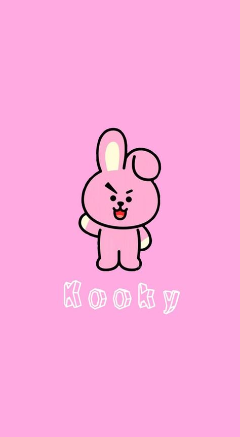 Kooky Bt21 Wallpaper, Kookie Bt21 Wallpaper, Kooky Bt21, Cooky Bt21, Mobile Case Design, Bt21 Wallpaper, Bear Drawings, Bts Army Logo, Bear Drawing