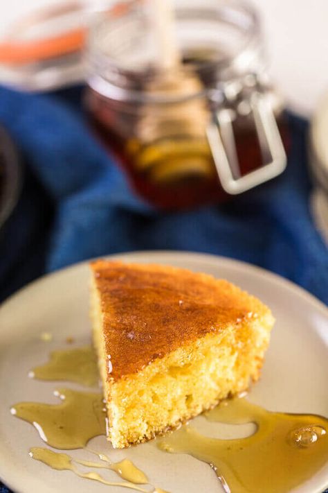 White Cornmeal Cornbread, Oven Home Fries, Cornbread Dishes, Cornmeal Cornbread, Hot Water Cornbread Recipe, Buttermilk Baking, Water Cornbread, Hot Water Cornbread, Corn Bread Bake