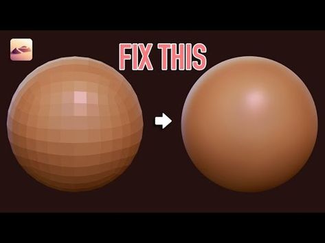 Fix Blocky 3D Shapes in Nomad Sculpt: Smooth Shading - YouTube Nomad Sculpt Tutorial, Blender 3d Modeling Tips, Maya 3d Modeling Tutorials, Blender 3d Toon Shader, 3d Nomad Sculpt, Nomad Sculpt, Nomad Design, Blender Tips, 3d Sculpting